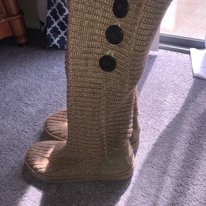 UGG tall Sweater boots - tan